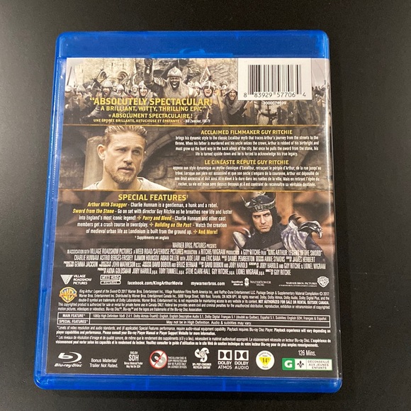 King Arthur: Legend of the Sword - Blu-ray & DVD Combo Set - Picture 2 of 4